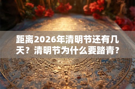 距离2026年清明节还有几天？清明节为什么要踏青？