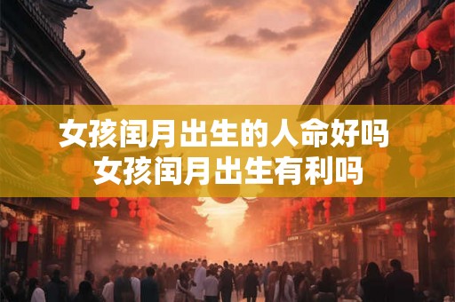 女孩闰月出生的人命好吗 女孩闰月出生有利吗 女孩闰月出生的人命好吗 女孩闰月出生有利吗