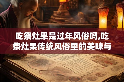 吃祭灶果是过年风俗吗,吃祭灶果传统风俗里的美味与文化