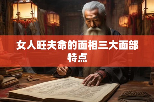 女人旺夫命的面相三大面部特点