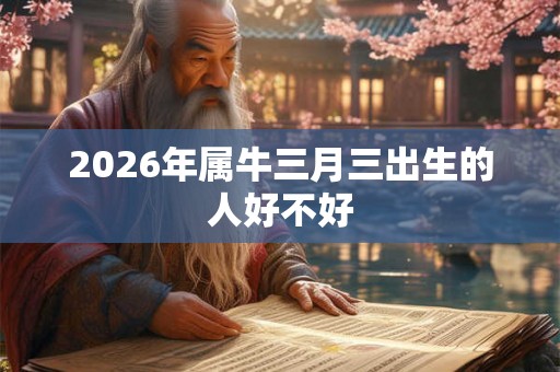 2026年属牛三月三出生的人好不好 2026年属牛三月三出生的人好不好