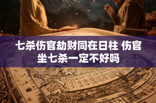 七杀伤官劫财同在日柱 伤官坐七杀一定不好吗