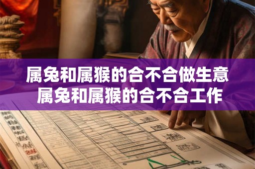属兔和属猴的合不合做生意 属兔和属猴的合不合工作