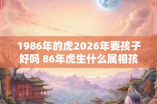 1986年的虎2026年要孩子好吗 86年虎生什么属相孩子好