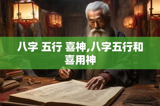 八字 五行 喜神,八字五行和喜用神