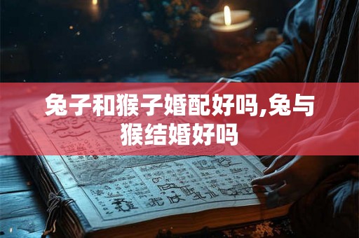 兔子和猴子婚配好吗,兔与猴结婚好吗