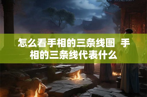 怎么看手相的三条线图  手相的三条线代表什么