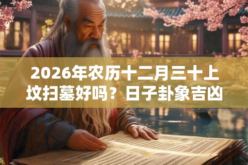2026年农历十二月三十上坟扫墓好吗？日子卦象吉凶？