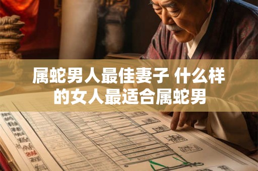 属蛇男人最佳妻子 什么样的女人最适合属蛇男