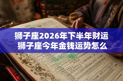 狮子座2026年下半年财运 狮子座今年金钱运势怎么样
