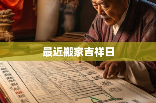 最近搬家吉祥日 最近搬家吉祥日
