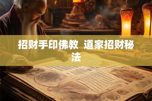 招财手印佛教  道家招财秘法