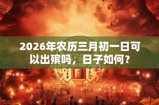 2026年农历三月初一日可以出殡吗，日子如何？