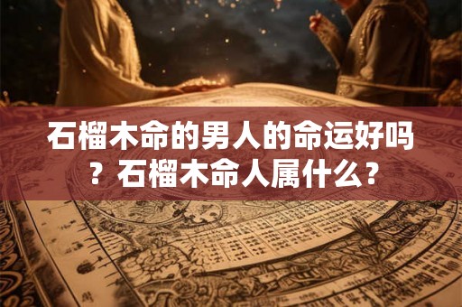 石榴木命的男人的命运好吗？石榴木命人属什么？