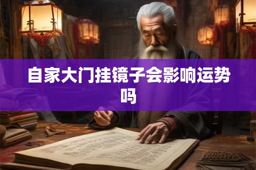 自家大门挂镜子会影响运势吗
