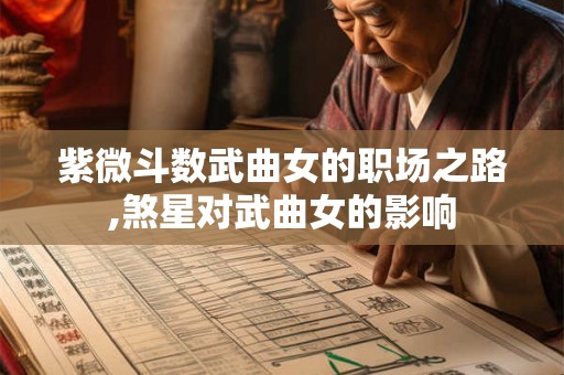 紫微斗数武曲女的职场之路,煞星对武曲女的影响