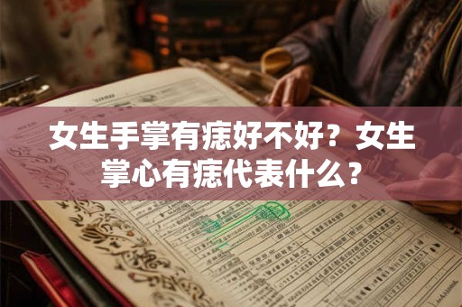 女生手掌有痣好不好?女生掌心有痣代表什么? 女生手掌有痣好不好?女生掌心有痣代表什么?