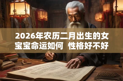 2026年农历二月出生的女宝宝命运如何  性格好不好