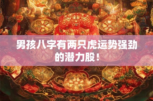 男孩八字有两只虎运势强劲的潜力股！