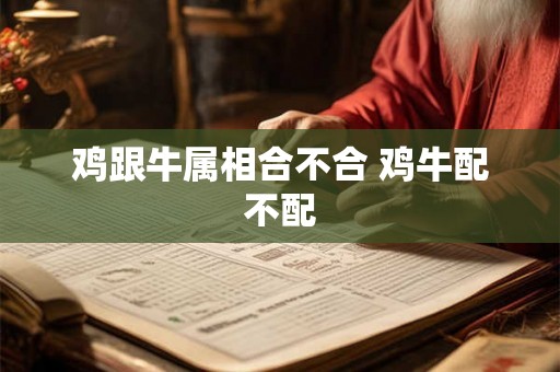 鸡跟牛属相合不合 鸡牛配不配 鸡跟牛属相合不合 鸡牛配不配
