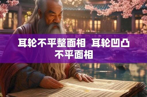 耳轮不平整面相  耳轮凹凸不平面相