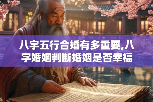 八字五行合婚有多重要,八字婚姻判断婚姻是否幸福