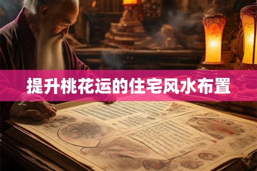 提升桃花运的住宅风水布置