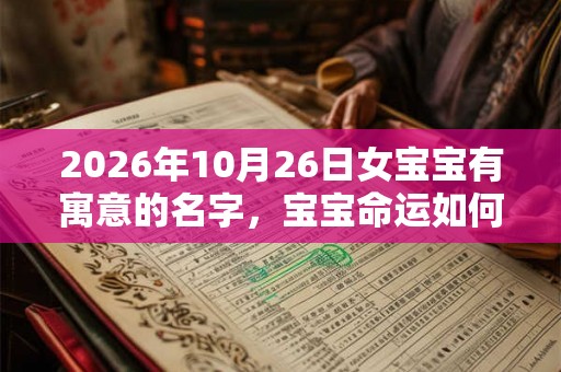 2026年10月26日女宝宝有寓意的名字，宝宝命运如何？