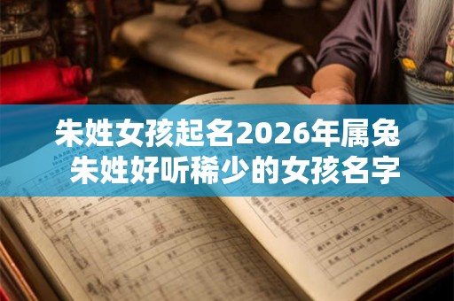 朱姓女孩起名2026年属兔  朱姓好听稀少的女孩名字属兔
