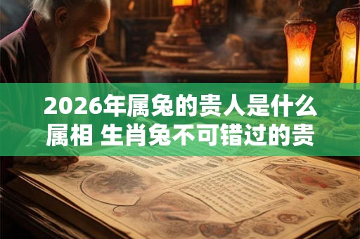 2026年属兔的贵人是什么属相 生肖兔不可错过的贵人