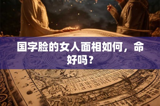 国字脸的女人面相如何，命好吗？