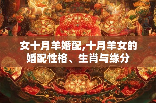 女十月羊婚配,十月羊女的婚配性格、生肖与缘分