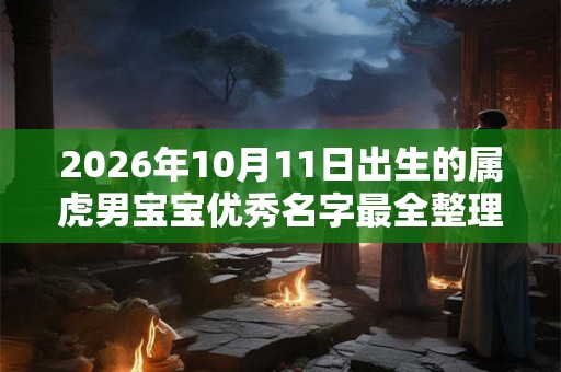 2026年10月11日出生的属虎男宝宝优秀名字最全整理