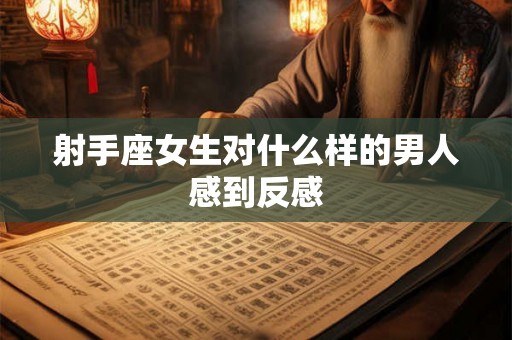 射手座女生对什么样的男人感到反感 射手座女生对什么样的男人感到反感