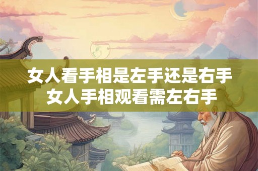 女人看手相是左手还是右手 女人手相观看需左右手 女人看手相是左手还是右手 女人手相观看需左右手