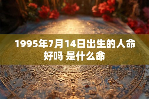 1995年7月14日出生的人命好吗 是什么命