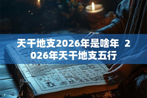 天干地支2026年是啥年 2026年天干地支五行 天干地支2026年是啥年 2026年天干地支五行