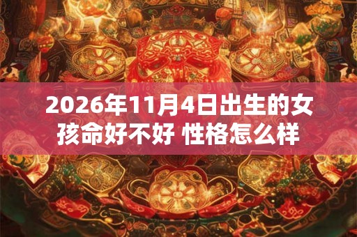 2026年11月4日出生的女孩命好不好 性格怎么样