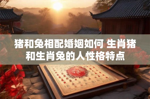 猪和兔相配婚姻如何 生肖猪和生肖兔的人性格特点
