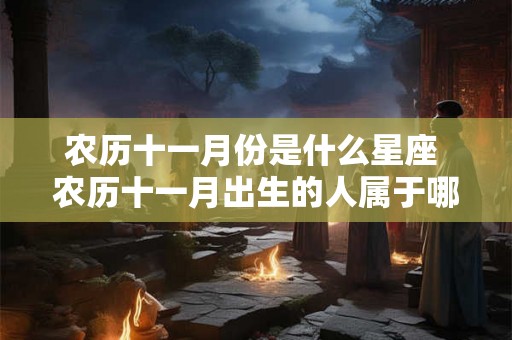 农历十一月份是什么星座 农历十一月出生的人属于哪个星座
