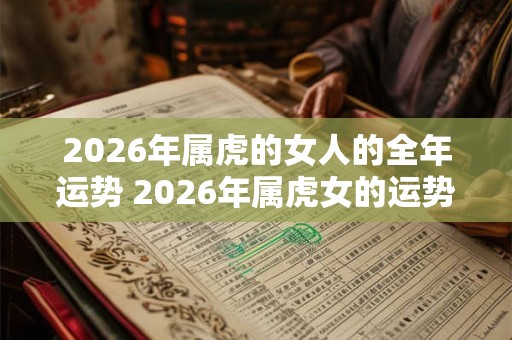 2026年属虎的女人的全年运势 2026年属虎女的运势如何