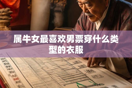 属牛女最喜欢男票穿什么类型的衣服
