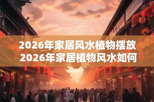 2026年家居风水植物摆放 2026年家居植物风水如何布置 2026年家居风水植物摆放 2026年家居植物风水如何布置