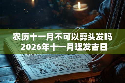 农历十一月不可以剪头发吗 2026年十一月理发吉日 农历十一月不可以剪头发吗 2026年十一月理发吉日