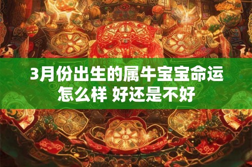 3月份出生的属牛宝宝命运怎么样 好还是不好