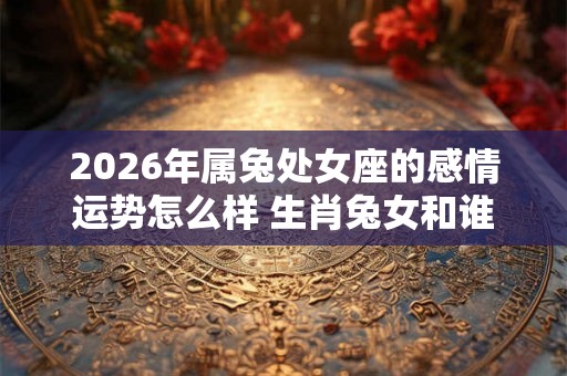 2026年属兔处女座的感情运势怎么样 生肖兔女和谁配