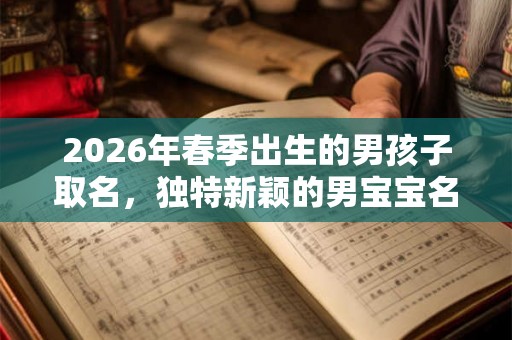 2026年春季出生的男孩子取名，独特新颖的男宝宝名字