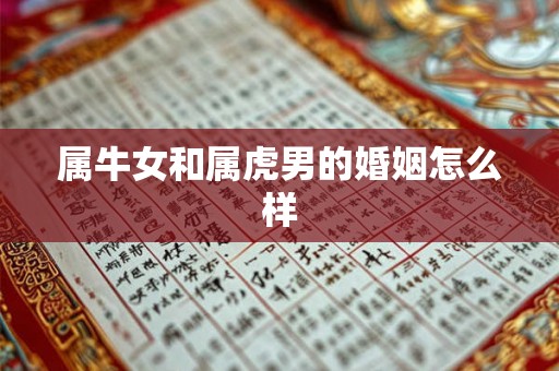 属牛女和属虎男的婚姻怎么样