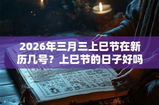 2026年三月三上巳节在新历几号?上巳节的日子好吗? 2026年三月三上巳节在新历几号?上巳节的日子好吗?