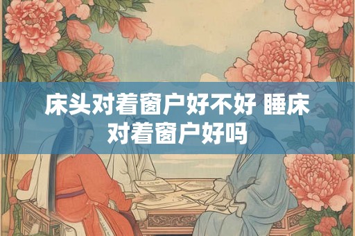 床头对着窗户好不好 睡床对着窗户好吗